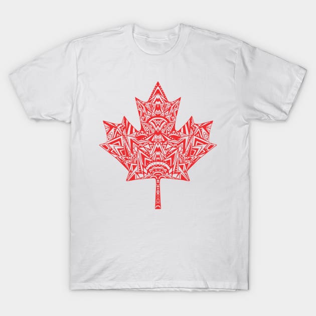 Canada Leaf T-Shirt by HayleyLaurenDesign